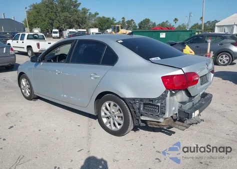 2012 Volkswagen Jetta 2.5L Se из США, поврежденный, VIN 3VWDP7AJ9CM313060